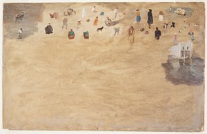 素描、アラブ人、動物、風景のスケッチ、1868年 作： フレデリックエドウィン教会