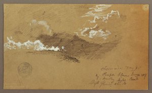 ドローイング、空、1865年5月