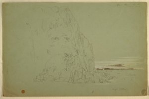 素描「サザン・ヘッド」1851年