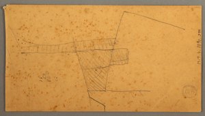 デッサン、蒸気船、空の習作、1866年6月30日 作： フレデリックエドウィン教会
