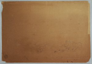 デッサン、コロンビア、パンディ近くの谷の眺め、1853年7月 作： フレデリックエドウィン教会