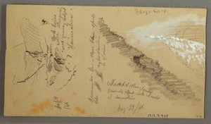 1868年8月28日、桶で洗う女性たち、山中 作： フレデリックエドウィン教会