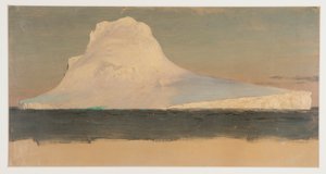 浮かぶ氷山、ラブラドール 作： Frederic Edwin Church