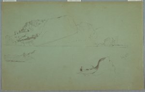 浮遊氷山、1859年7月15日 作： Frederic Edwin Church