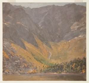 グレート ベイスン、カターディン山、メイン州 作： Frederic Edwin Church