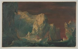 氷山ファンタジー 作： Frederic Edwin Church