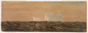 氷山 作： Frederic Edwin Church