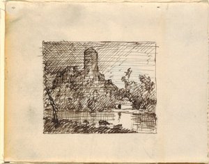 との想像上の風景 作： Frederic Edwin Church
