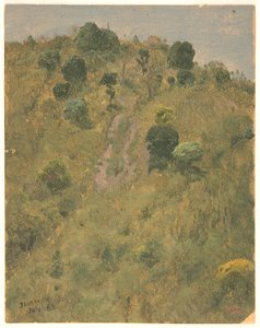 風景、ジャマイカ 作： Frederic Edwin Church