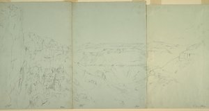 エル イエマンの風景 作： Frederic Edwin Church