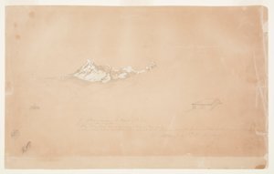 祭壇山、エクアドル、翔 作： Frederic Edwin Church