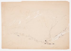 南から見たカターディン山 作： Frederic Edwin Church