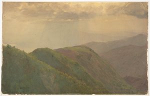 ジャマイカの山 作： Frederic Edwin Church