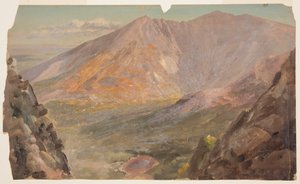 Mt. Katahdin、South Turner Mountain から見た Great Basin 作： Frederic Edwin Church