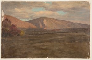 南西から見たカターディン山(?)