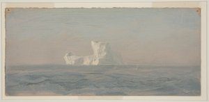 氷山沖、ニューファンドランド 作： Frederic Edwin Church
