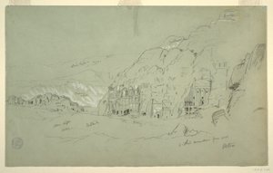 南西のペトラ 作： Frederic Edwin Church