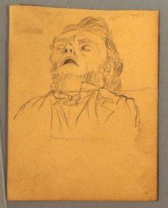 眠れる男の肖像 作： Frederic Edwin Church