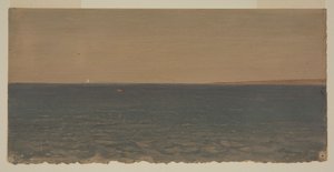氷山と海の風景 作： Frederic Edwin Church