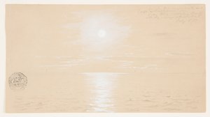 海景、ニューファンドランド、1859 年 7 月 6 日 作： Frederic Edwin Church