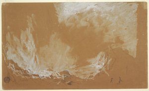 ナイアガラの滝からのスプレー 作： Frederic Edwin Church