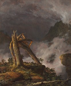 山の嵐 作： Frederic Edwin Church