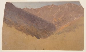大盆地の研究、カタディン山 作： Frederic Edwin Church