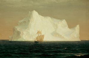 氷山 作： Frederic Edwin Church
