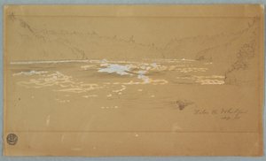 川「渦の下」 作： Frederic Edwin Church