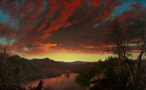 荒野の夕暮れ、1860