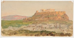アクロポリスの眺め、日の出 作： Frederic Edwin Church