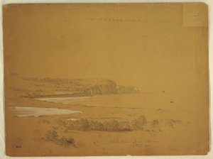 ホエール コーブ、グランド マナン島、カナダ 作： Frederic Edwin Church
