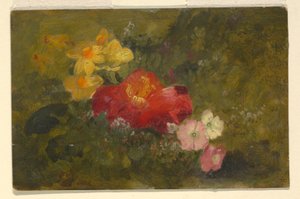 ワイルドフラワー、ジャマイカ 作： Frederic Edwin Church