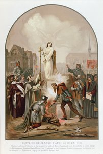 Joan of Arc at the Stake、1431年5月30日、1861年