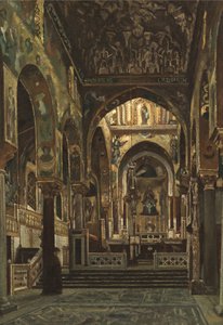 パラティーノ礼拝堂、パレルモ 作： Frederic Leighton