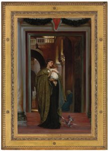 セントマークスでは、 作： Frederic Leighton