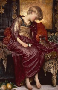 子猫 作： Frederic Leighton