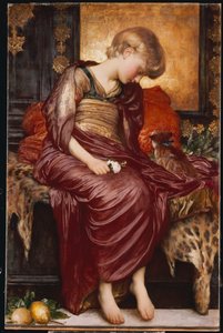 子猫 作： Frederic Leighton