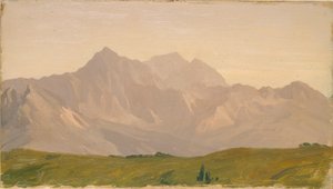 モンテ・クローチェ 19世紀後半 作： Frederic Leighton