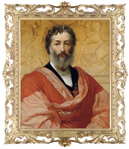 フレデリック・レイトンの肖像 作： Frederic Leighton