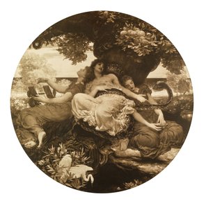 ヘスペリデスの庭（グラビア） 作： Frederic Leighton