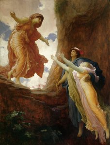 ペルセポネの帰還、1891年頃（キャンバスに油彩） 作： Frederic Leighton