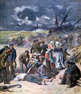 1893年フランス、カレーの嵐