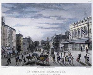 ドラマチック・ギムナジウム - マルテンスの「1832年のパリ」にて 作： Frederic Martens