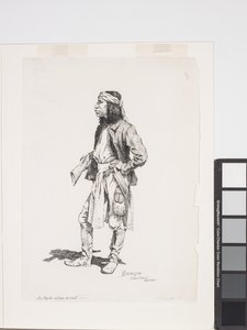 アパッチ兵（スカウト 作： Frederic Remington