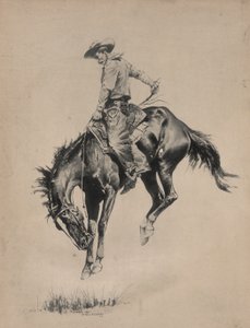 ブロンコバスター 作： Frederic Remington