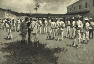 ゴメス軍の解散 作： フレデリック・レミントン