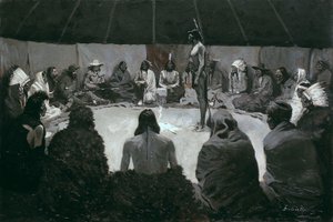 白人に告ぐ 作： フレデリック・レミントン