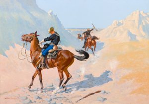 前衛、または軍の犠牲、待ち伏せ、1890年。