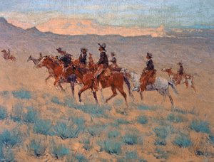 The Cowpunchers（水彩・紙